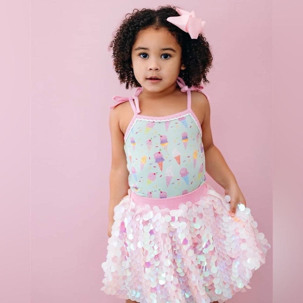 Love & Grow Clothing Scoop Me Up Comfort Set with Sparkle Skirt